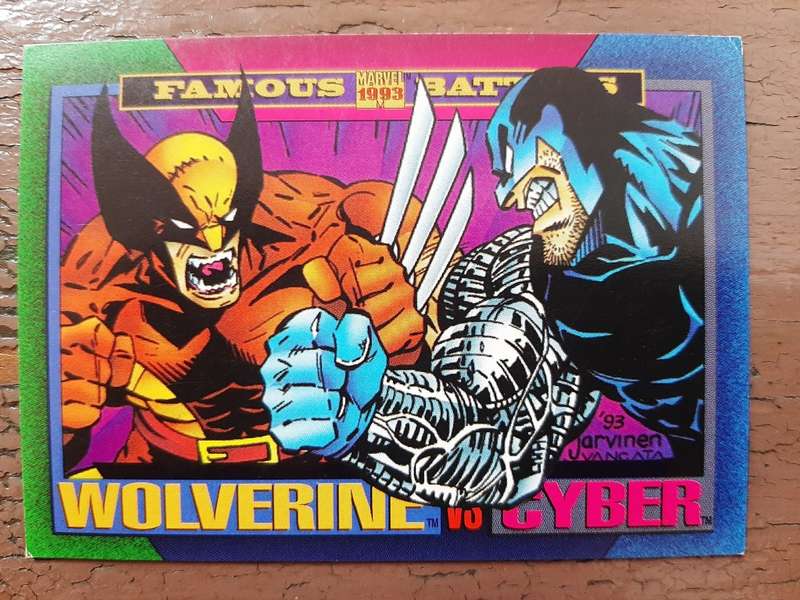 Marvel Famous Battles #161, Wolverine vs Cyber