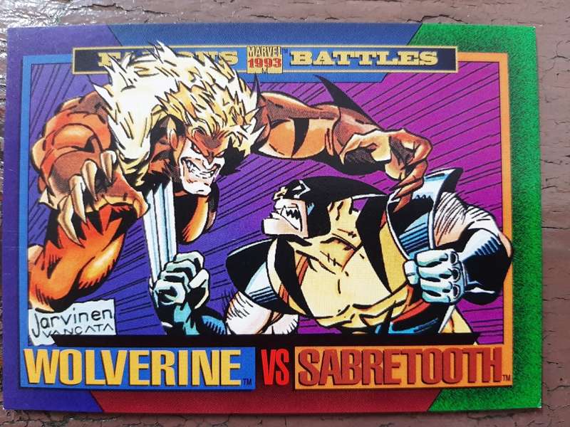 Marvel Famous Battles #149, Wolverine vs Sabertooth