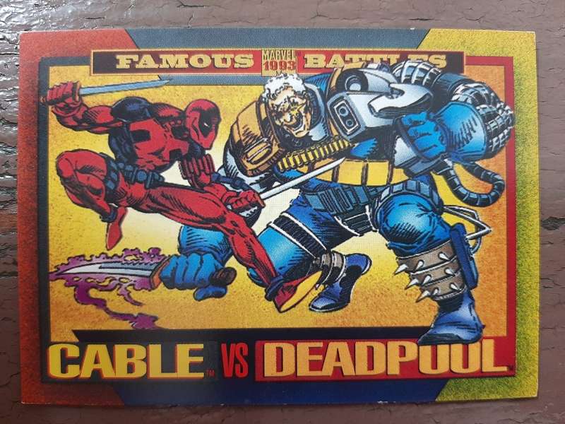 Marvel Famous Battles #178, Cable vs Deadpool