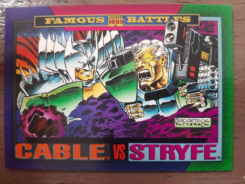 Marvel Famous Battles #146, Cable and Stryfe
