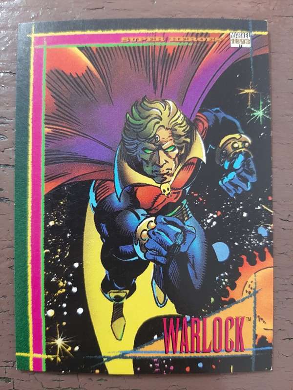 Marvel 1993 Super Heroes #10, Warlock