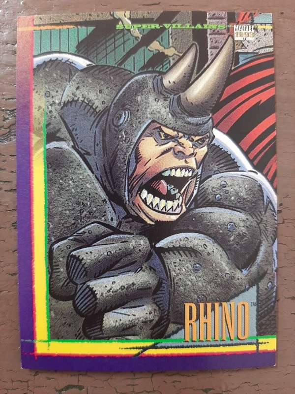 Marvel 1993 Super Villians #61, Rhino