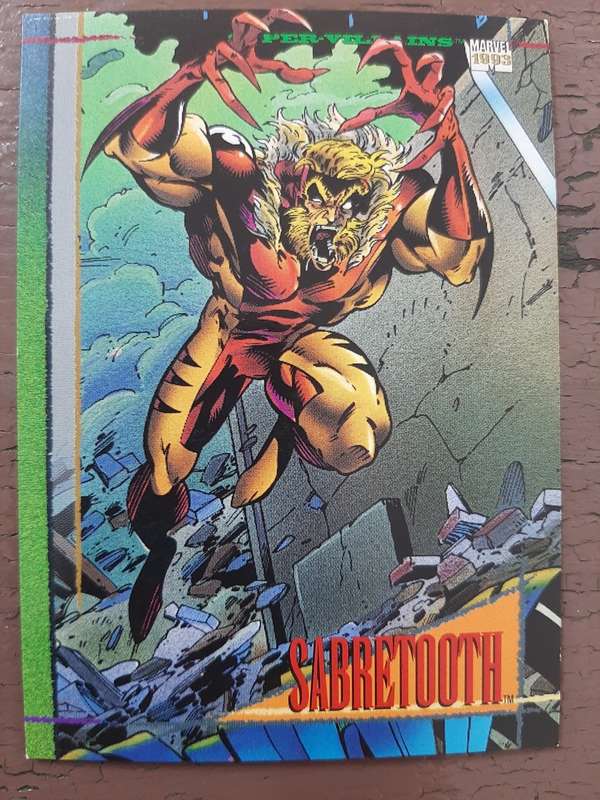 Marvel 1993 Super Villians #31, Sabertooth