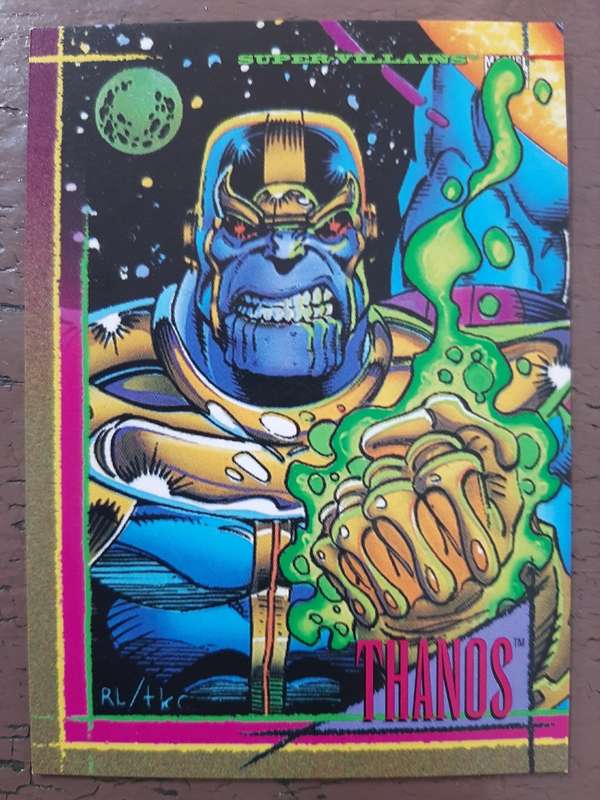 Marvel 1993 Super Villians #16, Thanos