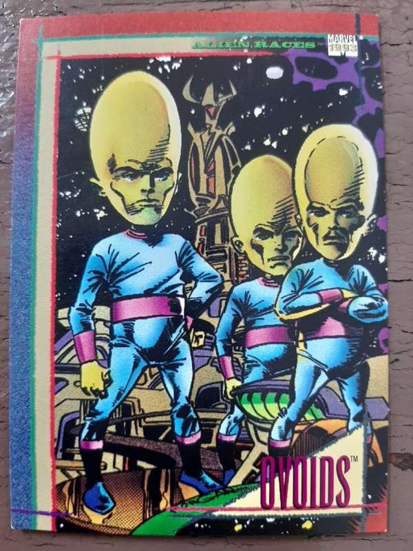 Marvel 1993 Alien races #118, Oviods