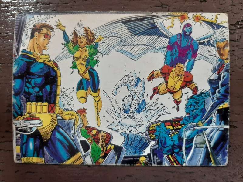 X-Men Trading Cards #83, Testing