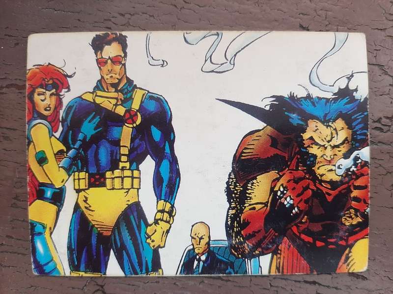 X-Men Trading Cards #87, On The Move