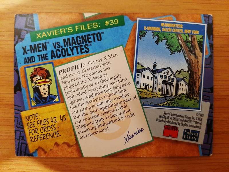 X-Men: Series 2 #39, X-men vs. Magneto and the Acolytes