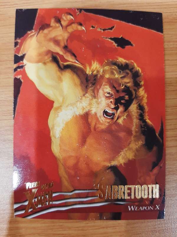Fleer-Ultra X-Men Weapon X #2, Sabertooth