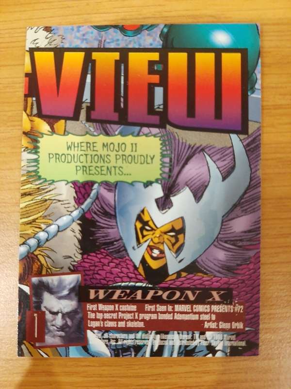 Fleer-Ultra X-Men Weapon X #1, Weapon X