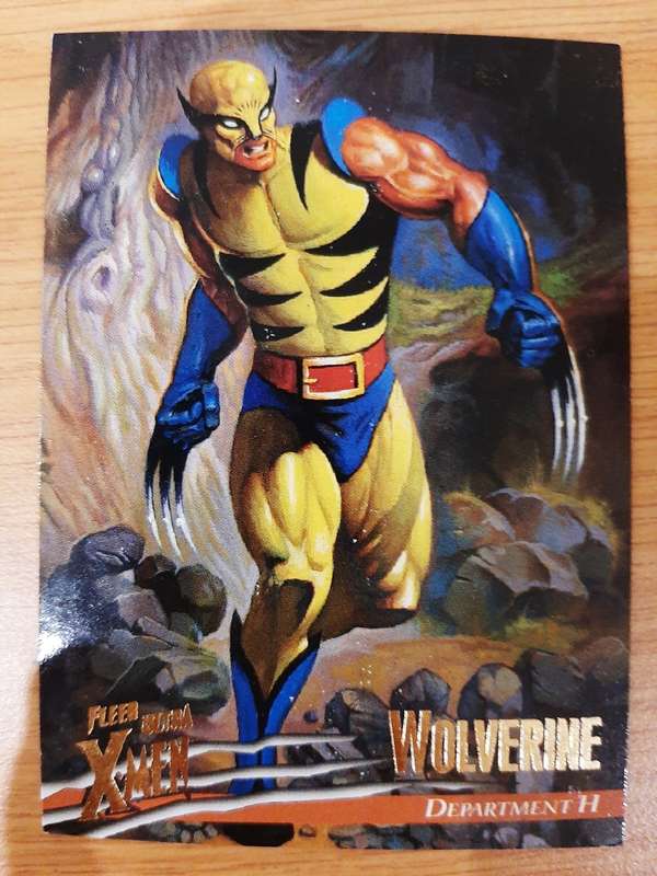 Fleer-Ultra X-Men Department H #10, Wolverine