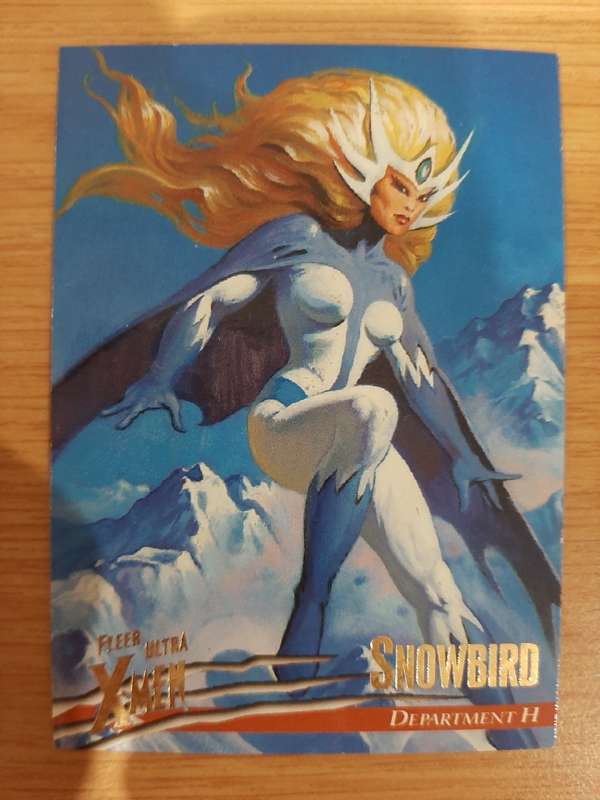 Fleer-Ultra X-Men Department H #11, Snowbird