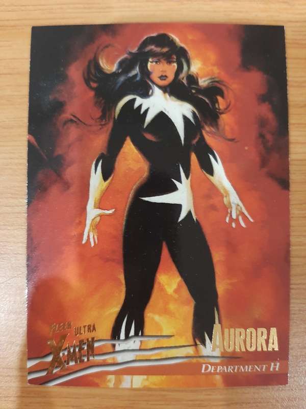 Fleer-Ultra X-Men Department H #16, Aurora