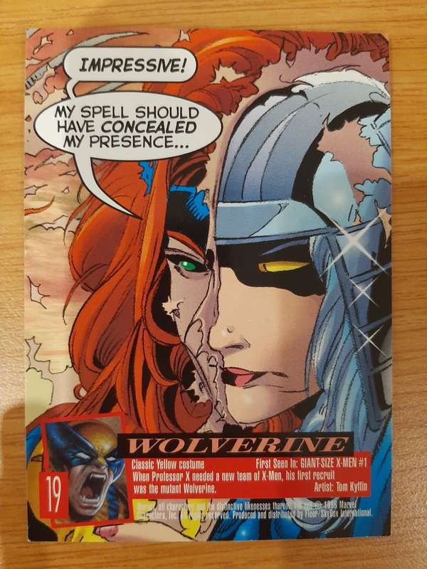Fleer-Ultra X-Men Second Genesis #19, Wolverine