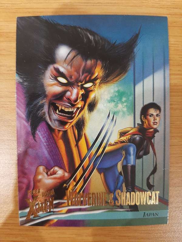 Fleer-Ultra X-Men Japan #36, Wolverine and Shadowcat