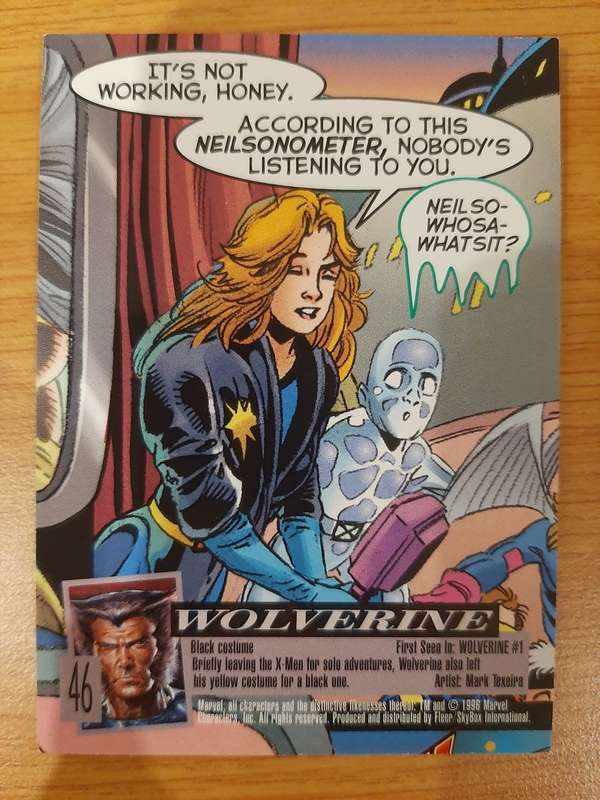 Fleer-Ultra X-Men Madripoor #46, Wolverine