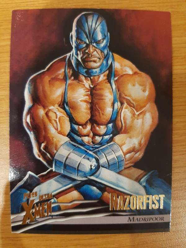 Fleer-Ultra X-Men Madripoor #49, Razorfest