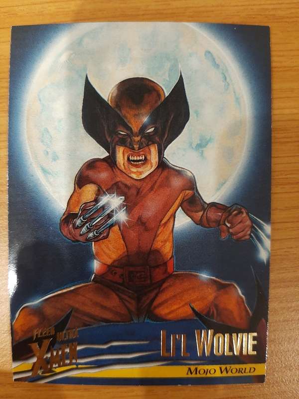 Fleer-Ultra X-Men Mojo World #55, Li`l Wolvie