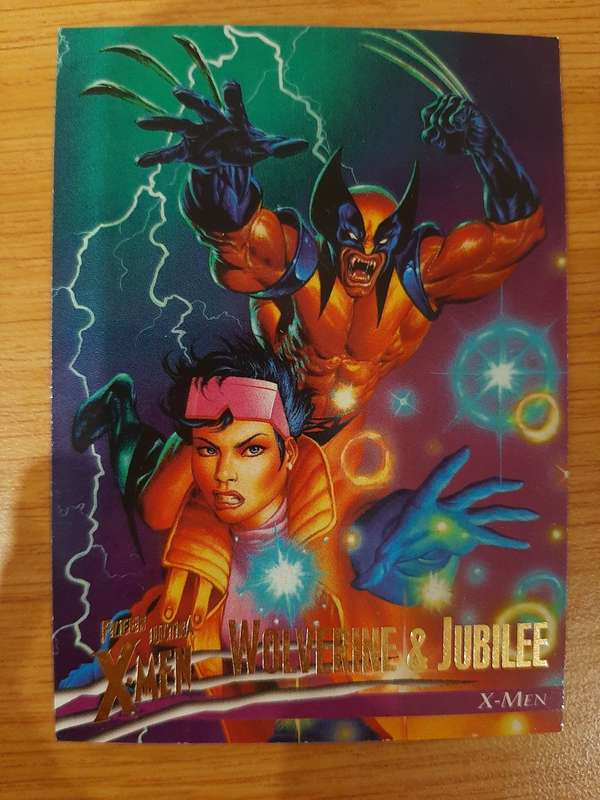 Fleer-Ultra X-Men X-Men #81, Wolverine and Jubilee