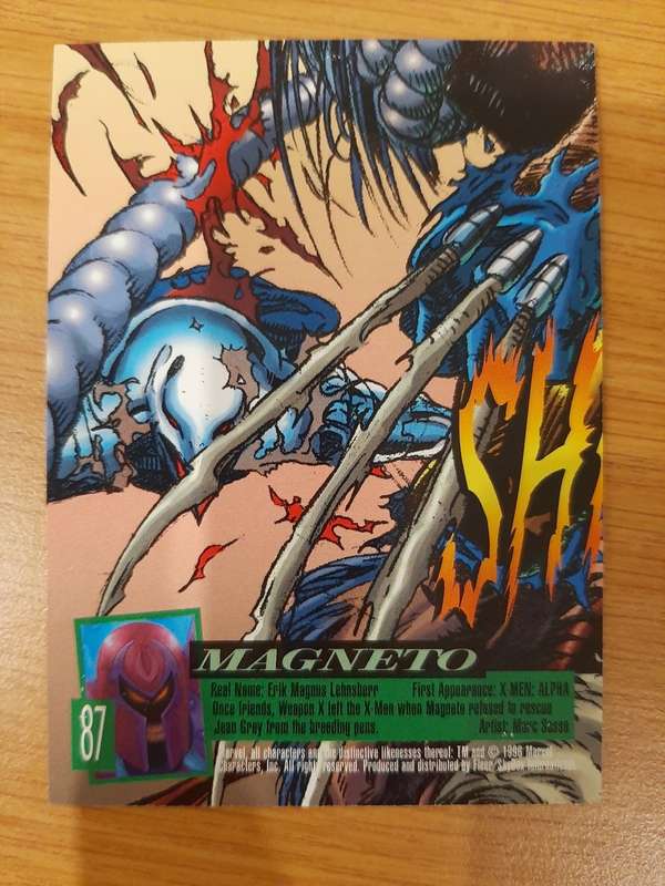 Fleer-Ultra X-Men Age of Apocalypse #87, Magneto
