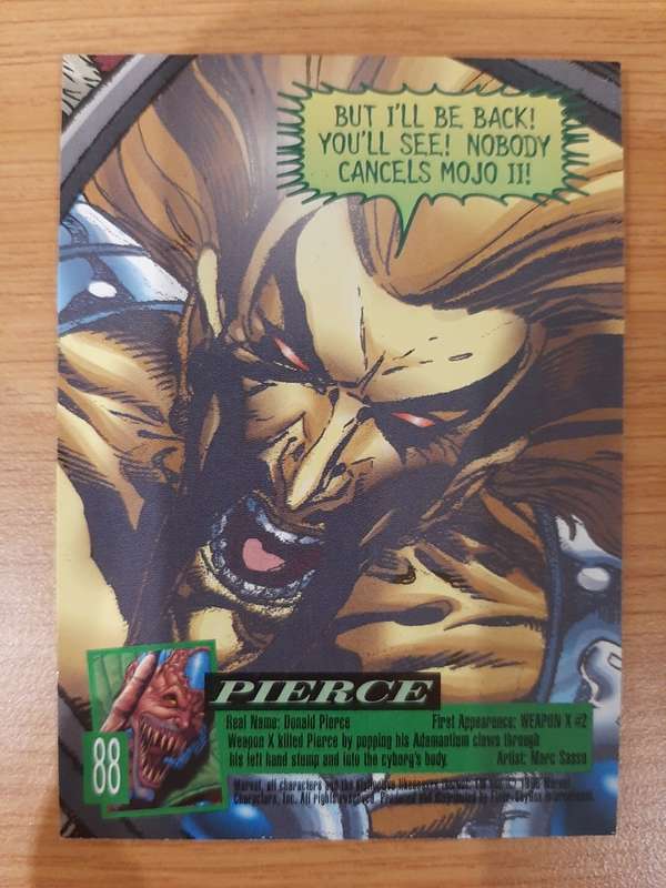 Fleer-Ultra X-Men Age of Apocalypse #88, Pierce