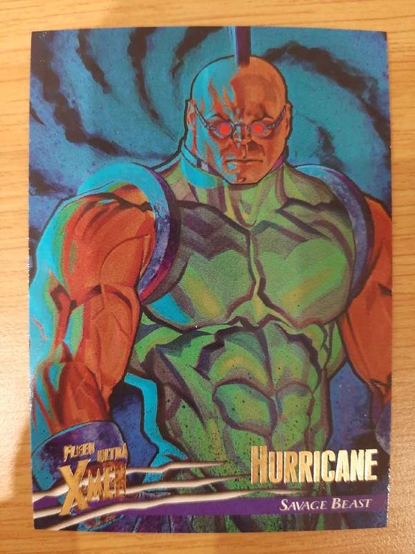 Fleer-Ultra X-Men Savage Beast #96, Hurricane