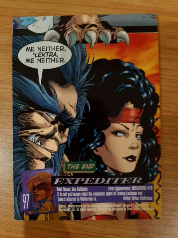 Fleer-Ultra X-Men Savage Beast #97, Expenditor