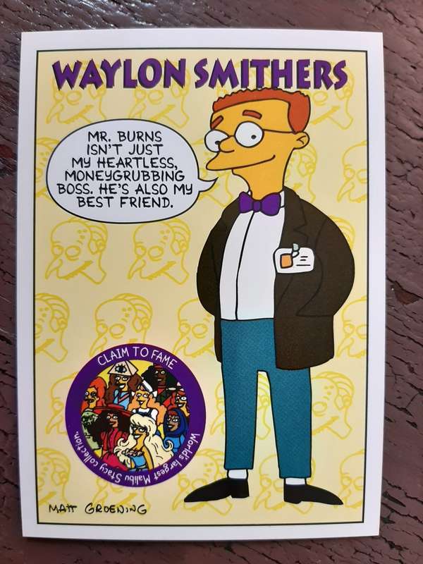 The Simpsons #8, Waylon Smithers