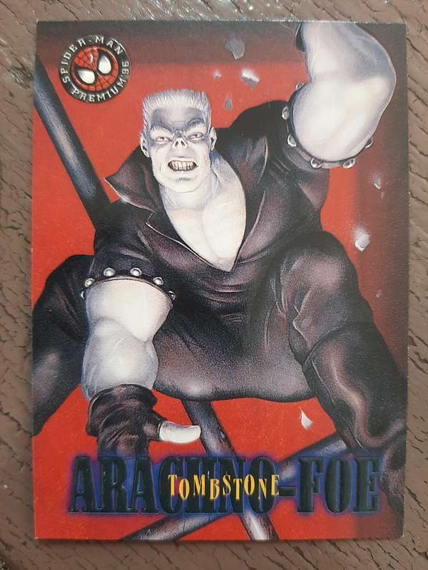 Spider-Man Premium `96 #33, Arachno-Foe: Tombstone