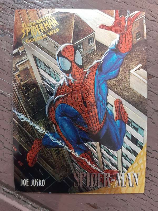 Fleer Ultra Spider-Man Golden Web #7/9, Spider-Man