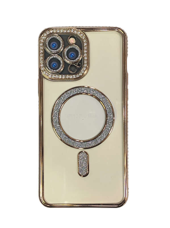 Clear Silicone - MagSafe - Protective Cover - DIAMOND RANGE - iPhone 14Pro Max