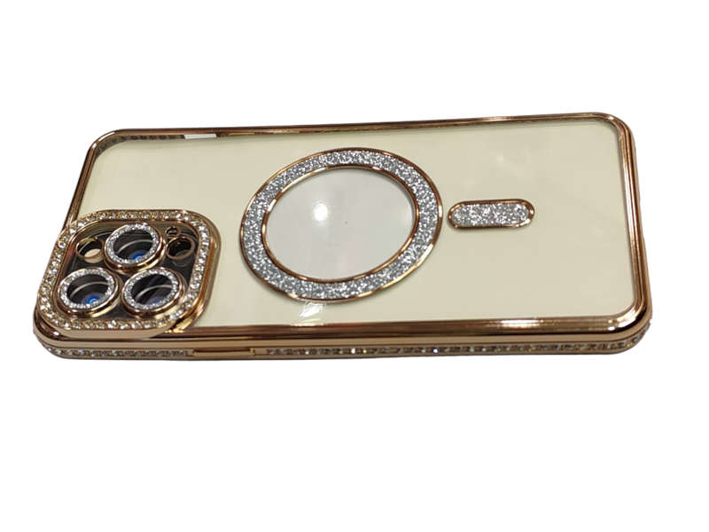 Clear Silicone - MagSafe - Protective Cover - DIAMOND RANGE - iPhone 14Pro Max