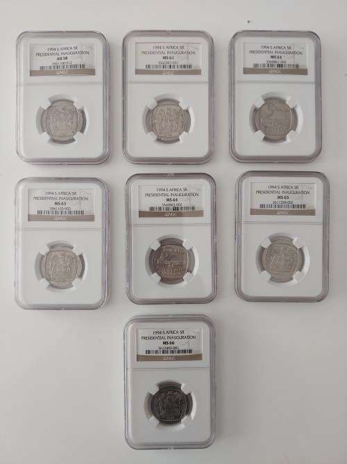 1994 Presidential Inauguration R5 Collection - 1 BID FOR ALL  ****** CRAZY R1 ******