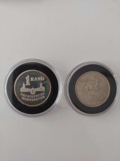 R1 Silver coin lot - 1 BID FOR ALL  ****** CRAZY R1 ******