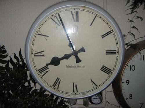 2 Huge Railway Station clocks