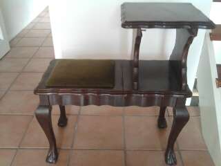 Imbuie Ball and claw telephone table