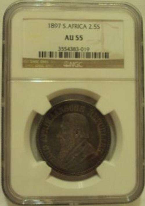 Halfcrowns 1892 AU++ and 1897 AU55 **R1 No Reserve **MADNESS