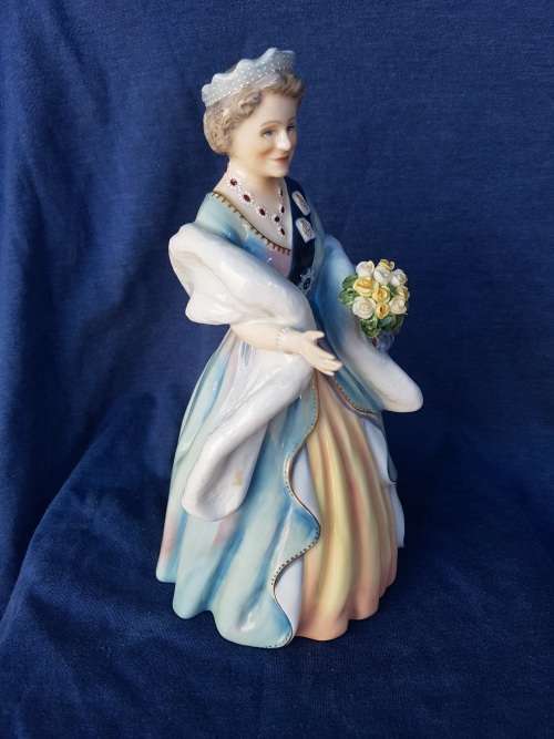 Royal Doulton-  Queen Elizabeth the Queen Mother 90th Birthday Figurine