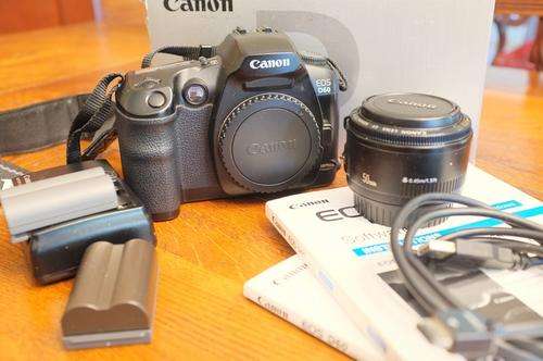 Canon D60 with 50mm f/1.8 II lens