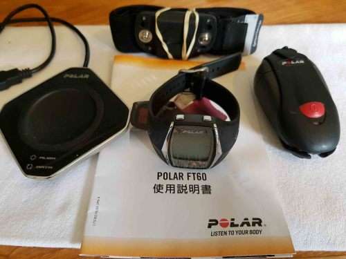 Polarft60 Ladies watch with HRM & Pedometer
