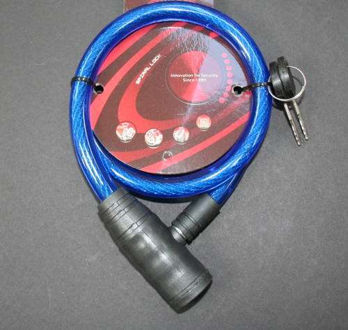 KEEP YOUR BIKE SAFE - Bicycle Lock With Plastic Sleeve