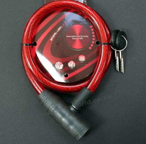 Lock With Plastic Sleeve-3 Colours Available