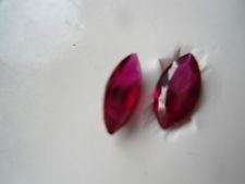 1.00ct VS Pair Rubies Pigeon Blood Red 100% Natural Mined