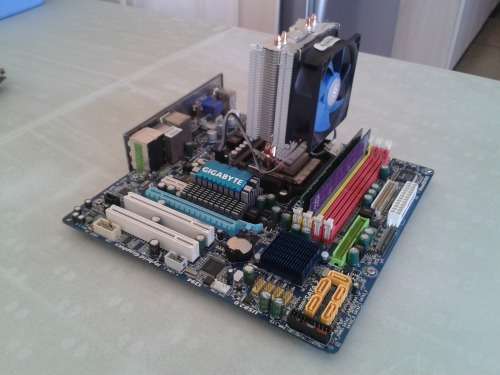 AMD GAMING MOTHERBOARD COMBO + BACK PLATE