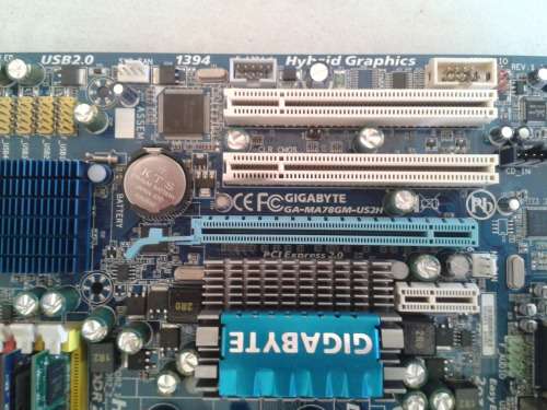 AMD GAMING MOTHERBOARD COMBO + BACK PLATE