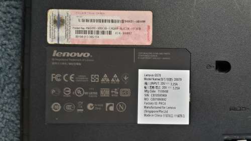Lenovo G570 PLEASE READ