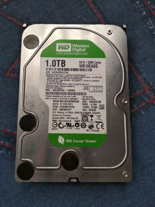 1TB HDD + DVD Drive + Intel HSF + USB Hub + 120mm Fan + 80mm Fan