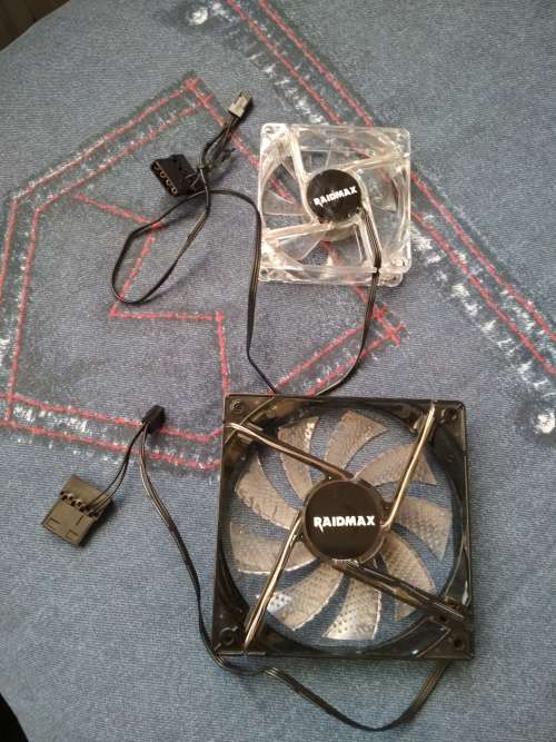 1TB HDD + DVD Drive + Intel HSF + USB Hub + 120mm Fan + 80mm Fan
