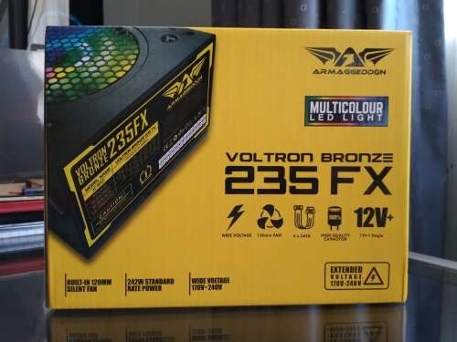 Armaggeddon Voltron Bronze 235FX Power Supply