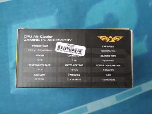 Armaggeddon Artic Briz 1 CPU Cooler